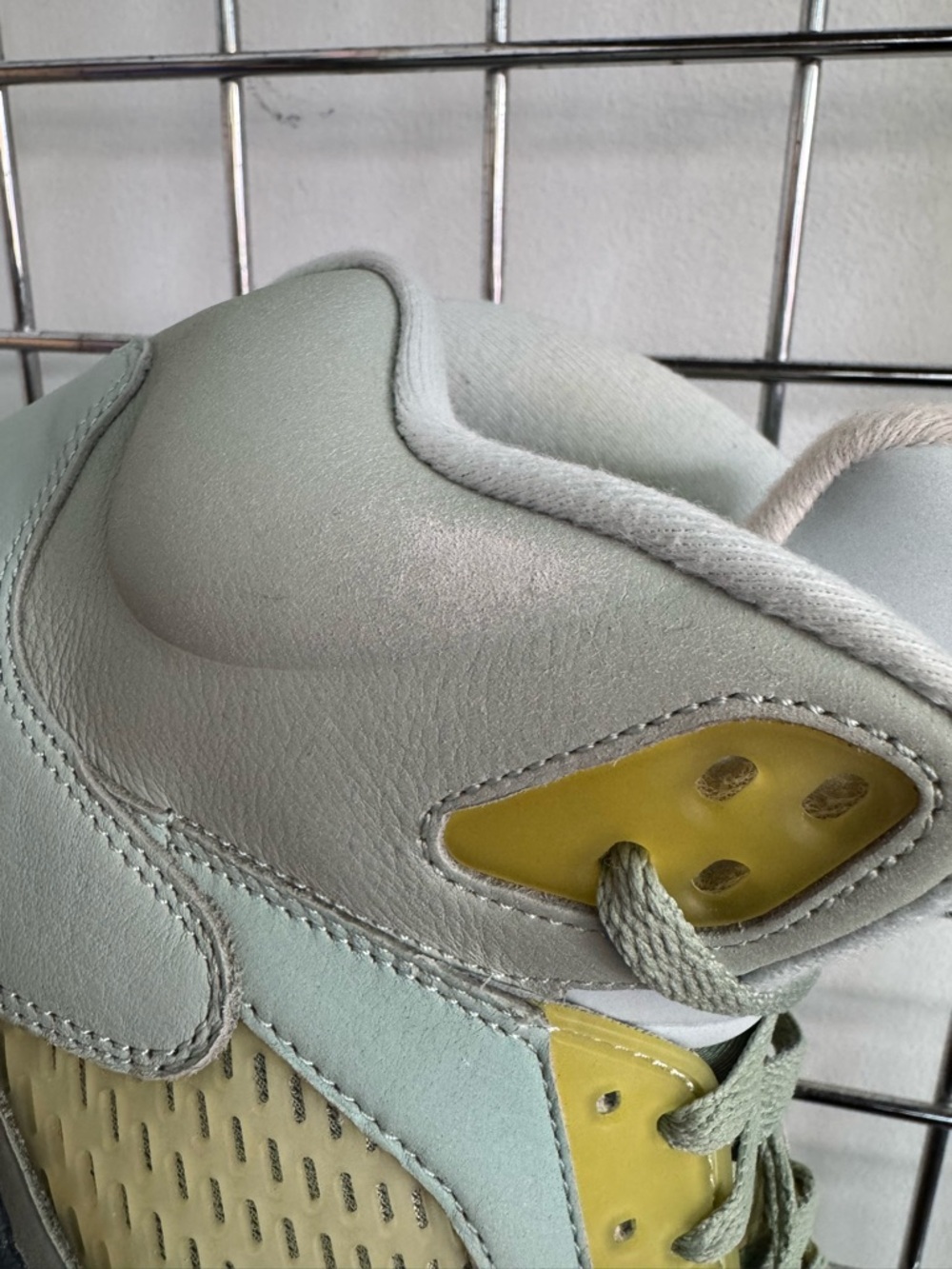Nike Air Jordan 5 Retro Jade Horizon Mens Size 13 Green Silver DC7501-300 - Picture 6 of 10
